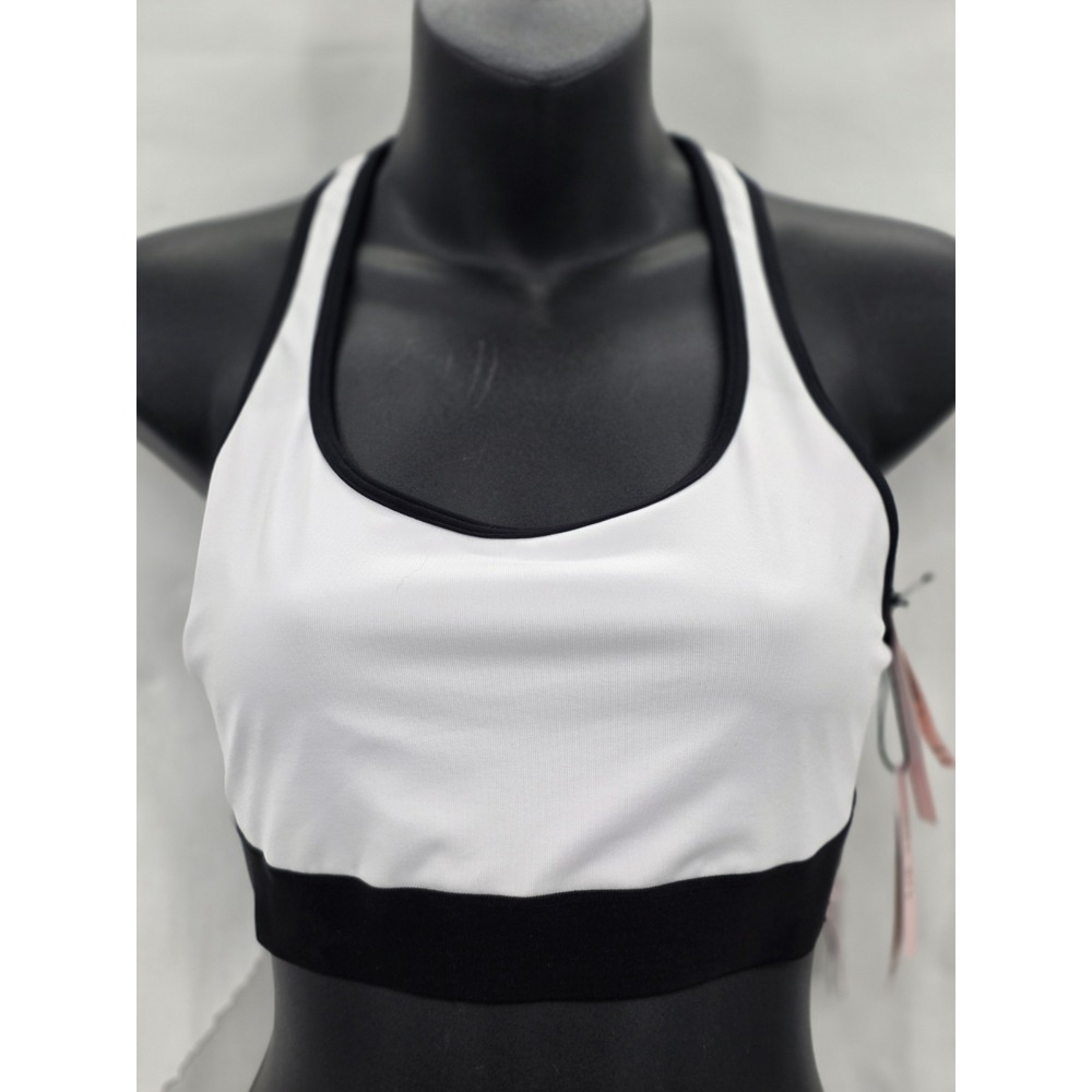 NWT Victoria's Secret PINK Ultimate Lightly Lined‎ Sport Bra Optic Sz S